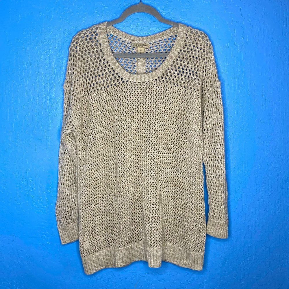 Lucky Brand Open Back Sweater